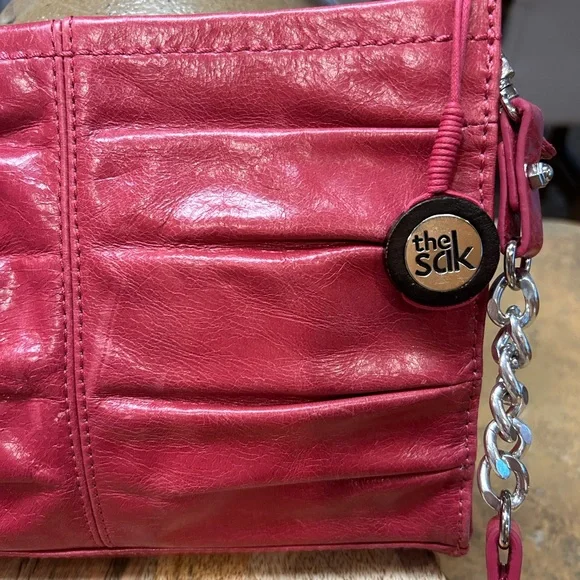 The Sak Limited Edition Pink Leather Crossbody Bag - Picture 9 of 16